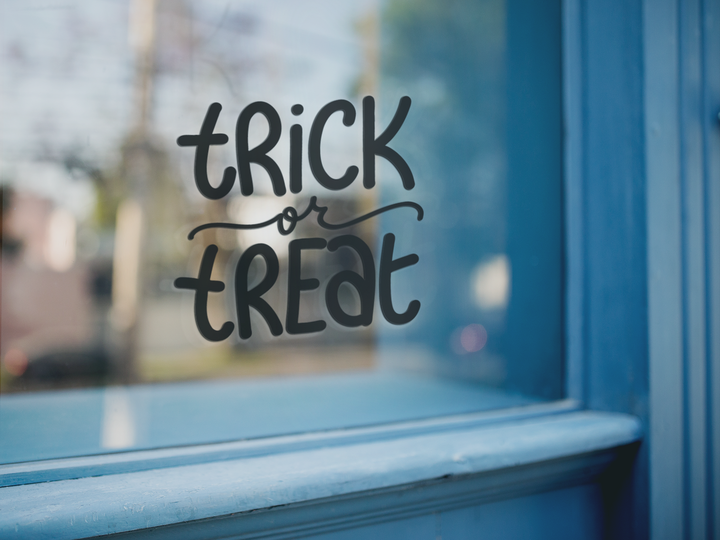 Assorted Designs Halloween Pumpkin Window Door Halloween Sticker Labels-3