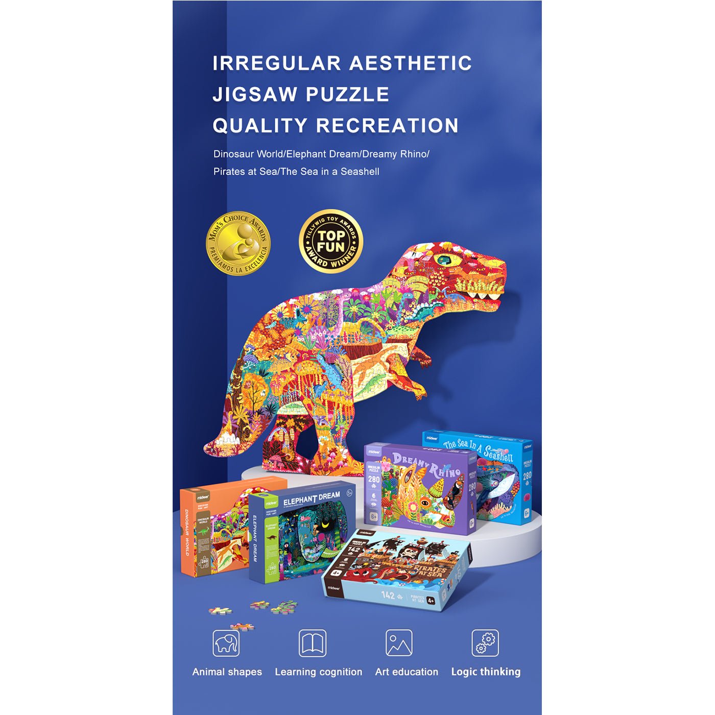 Dinosaur World Puzzle 280pcs-2