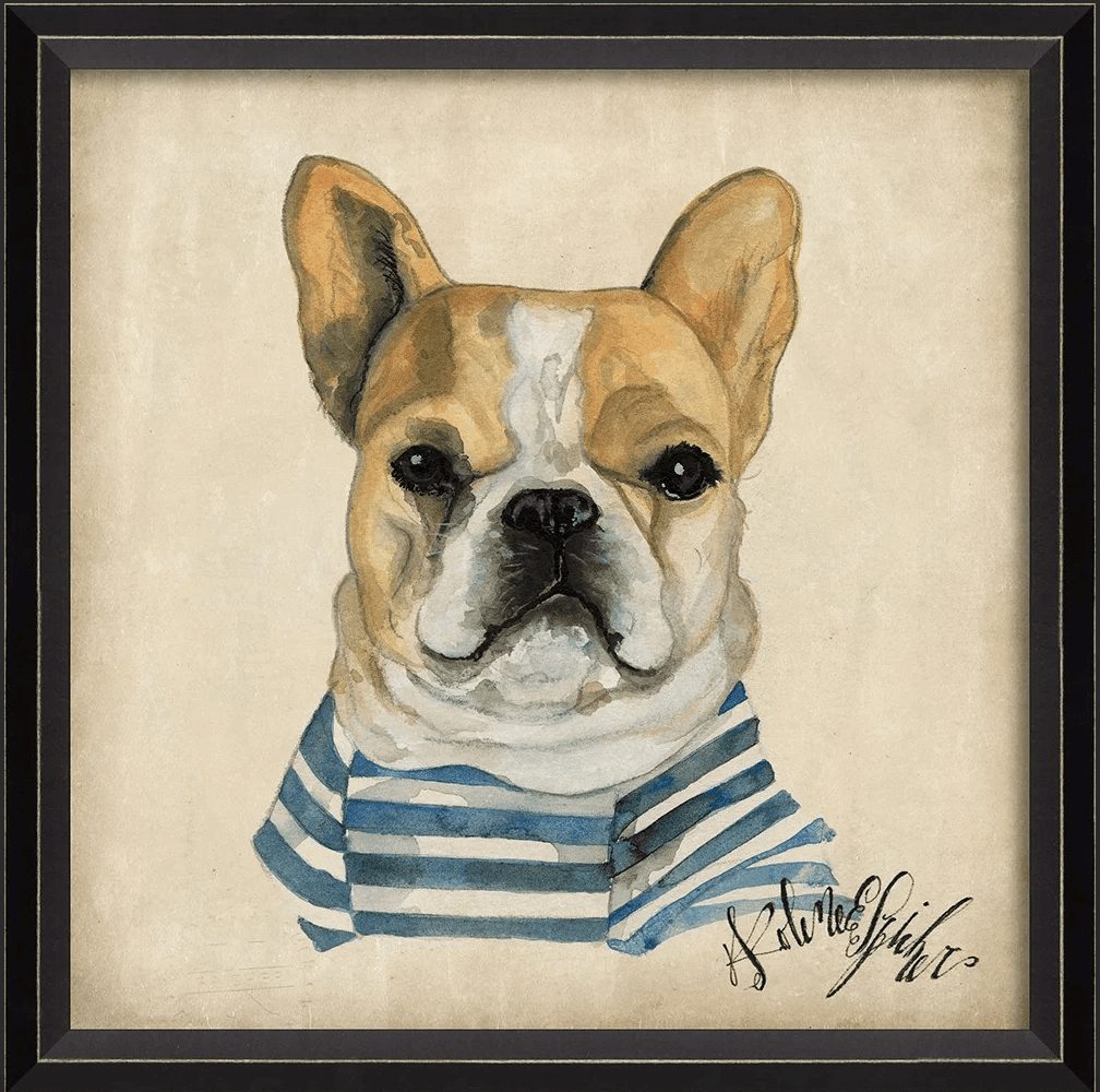 Dog Portrait Jack Wall Art by Spicher and Company-0