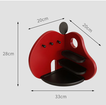 Apple-Shaped Jewelry Organize Rack-4