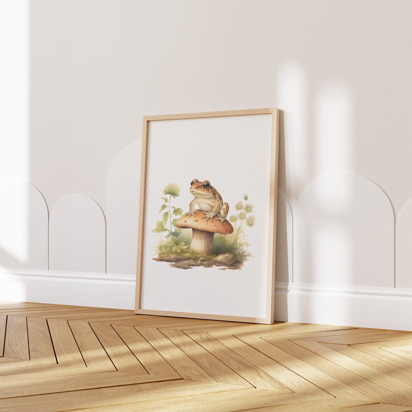 Kinderzimmer Poster Tiere Wald Wasserfarben · Wanddekoration Kinderzimmer Geschenkidee · Wand Deko · Kunst Druck · Deko Print · ohne Rahmen-5