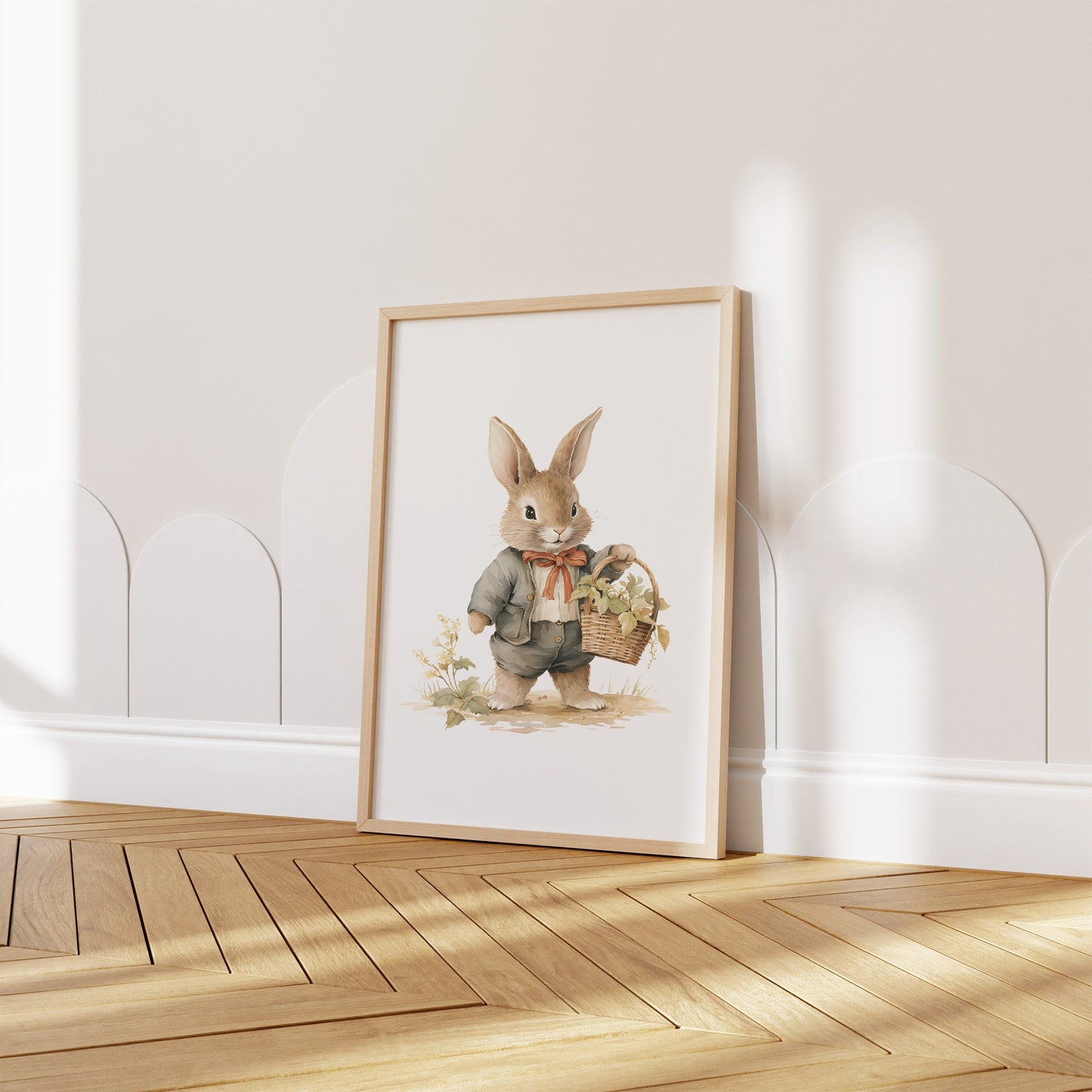 Kinderzimmer Poster Tiere Wald Wasserfarben · Wanddekoration Kinderzimmer Geschenkidee · Wand Deko · Kunst Druck · Deko Print · ohne Rahmen-4
