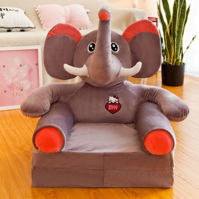 Children Folding Small Sofa Bed Nap Cartoon Cute Lazy Lying Seat Stool Removable and Washable Kids Sofa Kids Chair-12