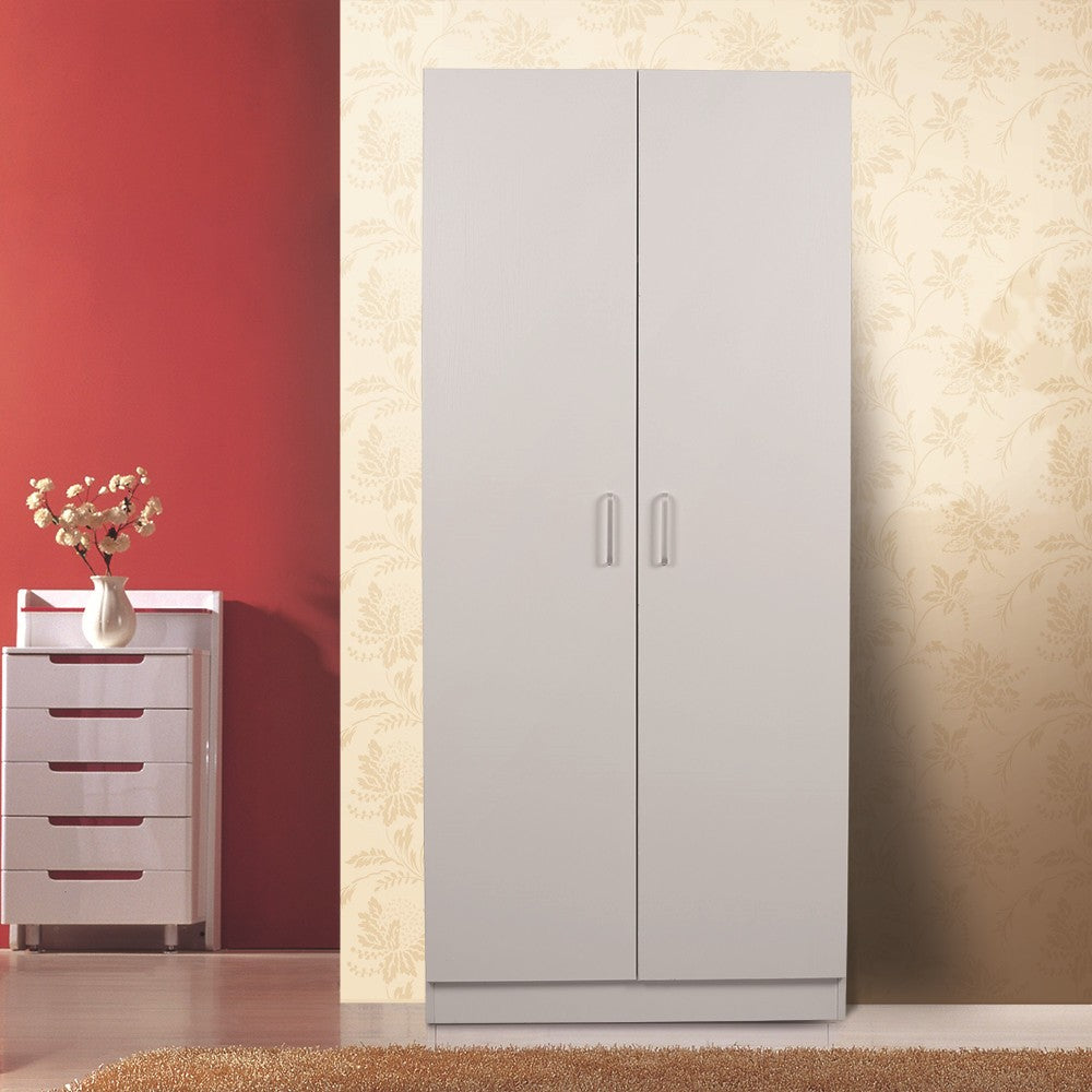 Two-Door Hanging Wardrobe-4