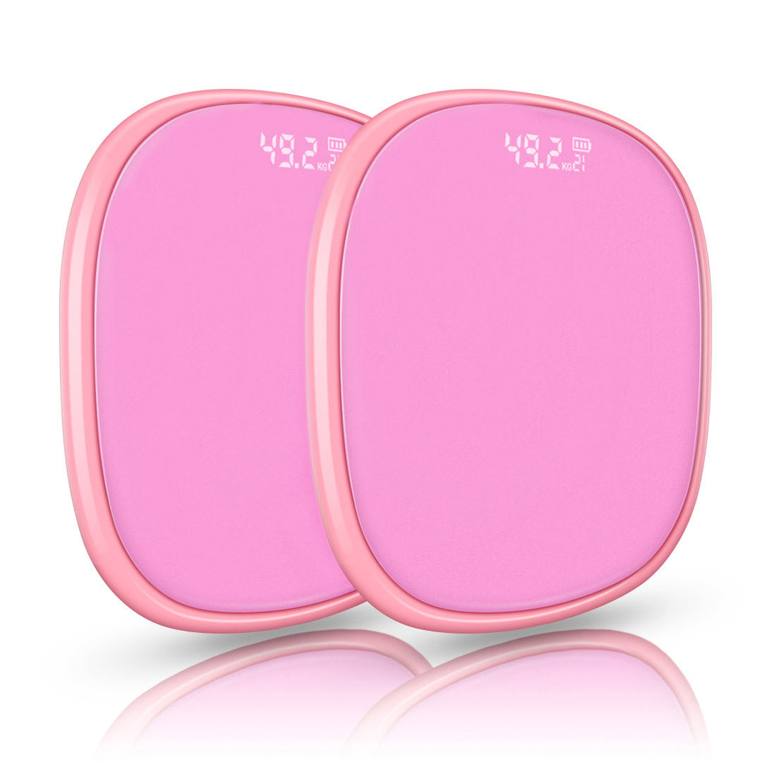 NNEAGS 2X 180kg Digital LCD Fitness Electronic Bathroom Body Weighing Scale Pink-0