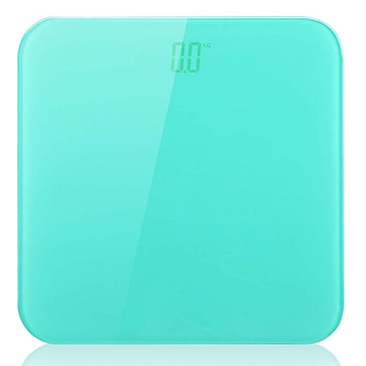 NNEAGS 180kg Digital Fitness Weight Bathroom Gym Body Glass LCD Electronic Scales Blue-0
