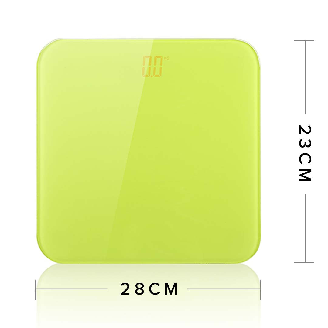 NNEAGS 180kg Digital Fitness Weight Bathroom Gym Body Glass LCD Electronic Scales Blue-1