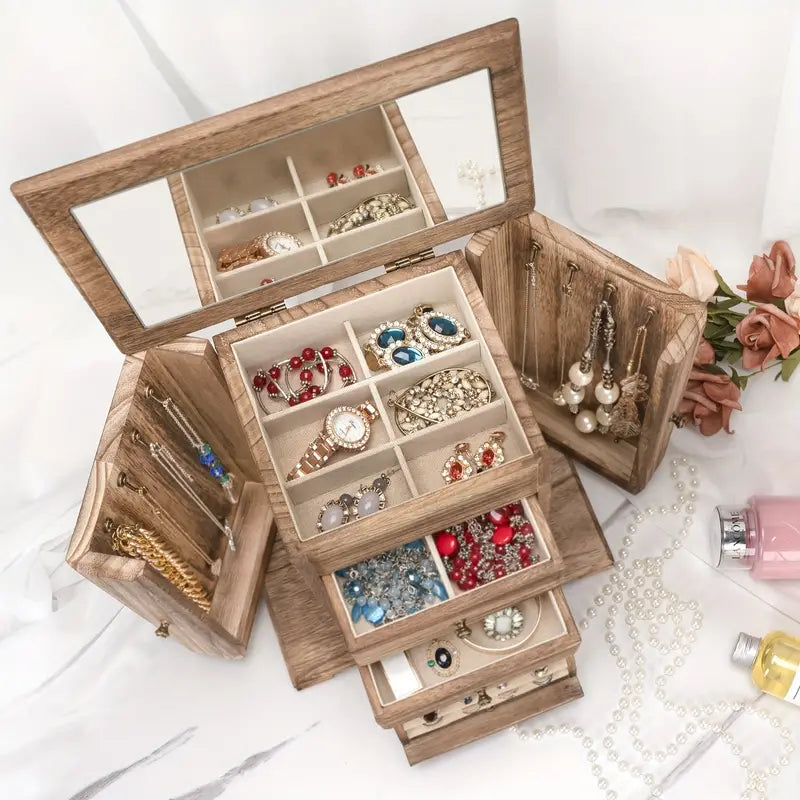 Jewel Haven: Elegant Organizer Box & Display-2