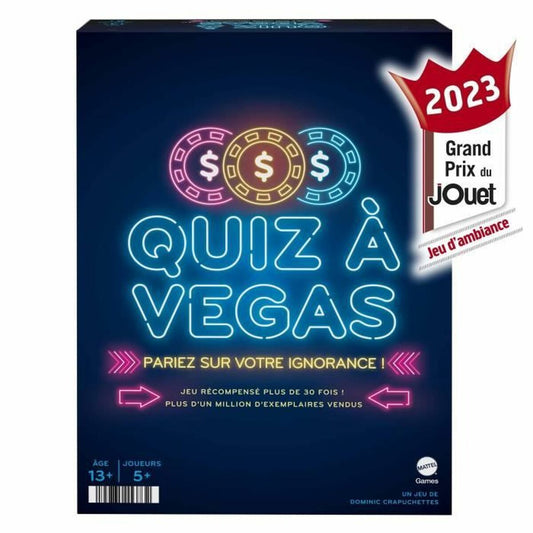 Quiz game Mattel Quiz à Vegas (FR)-0