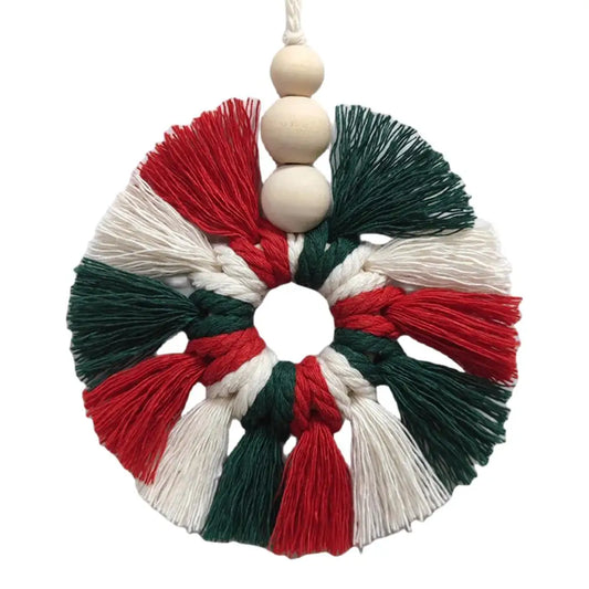 NNEOBA Handmade Christmas Wreath for Door, Window, Tree Decor-0