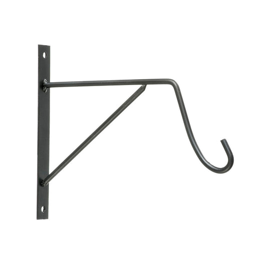 Hook for hanging up Mica Decorations 22,5 x 18 cm Anthracite Iron-0