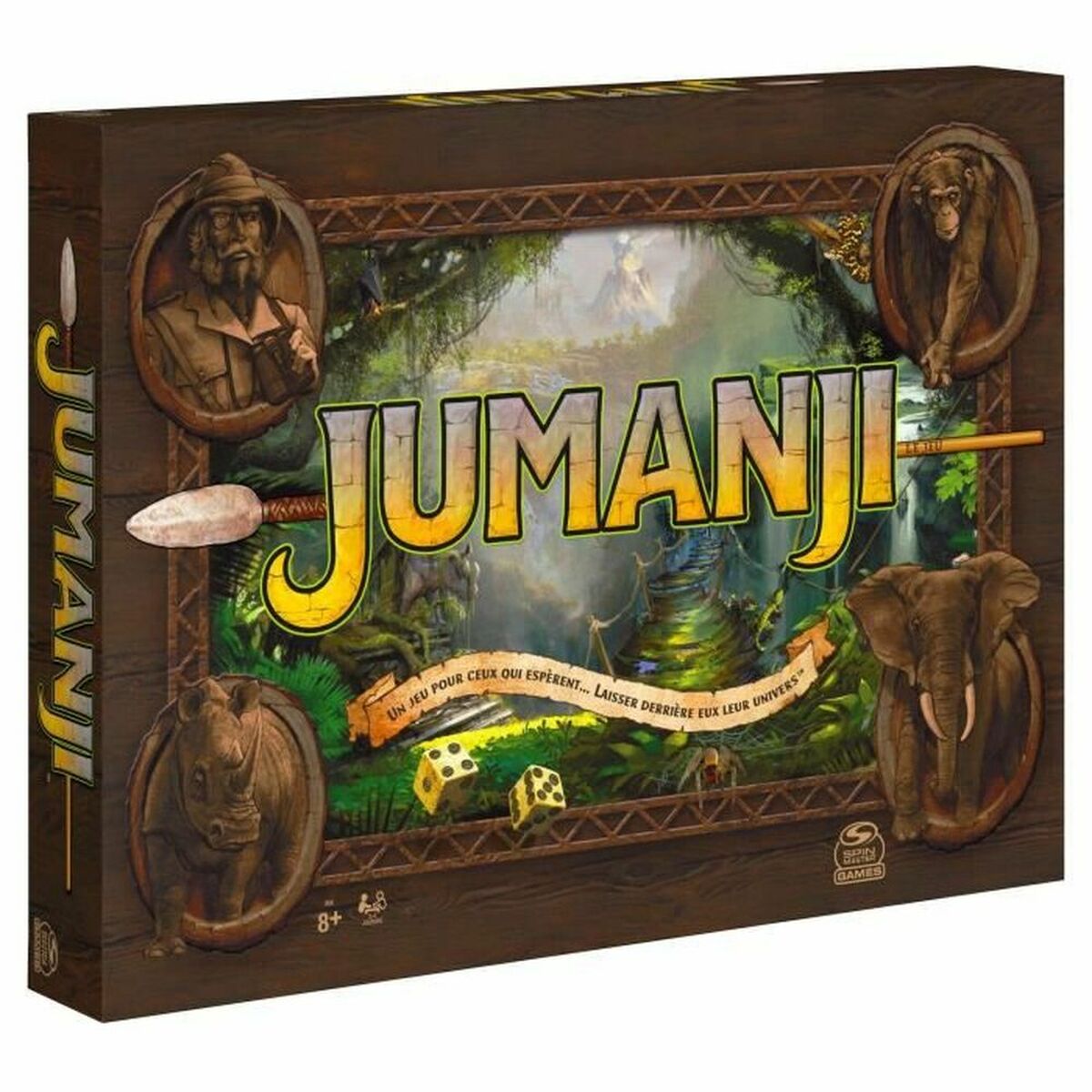 Board game Spin Master Jumanji (French) (FR)-0