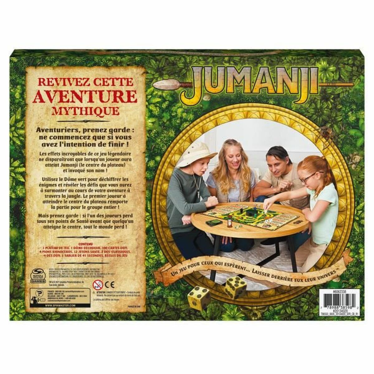 Board game Spin Master Jumanji (French) (FR)-2