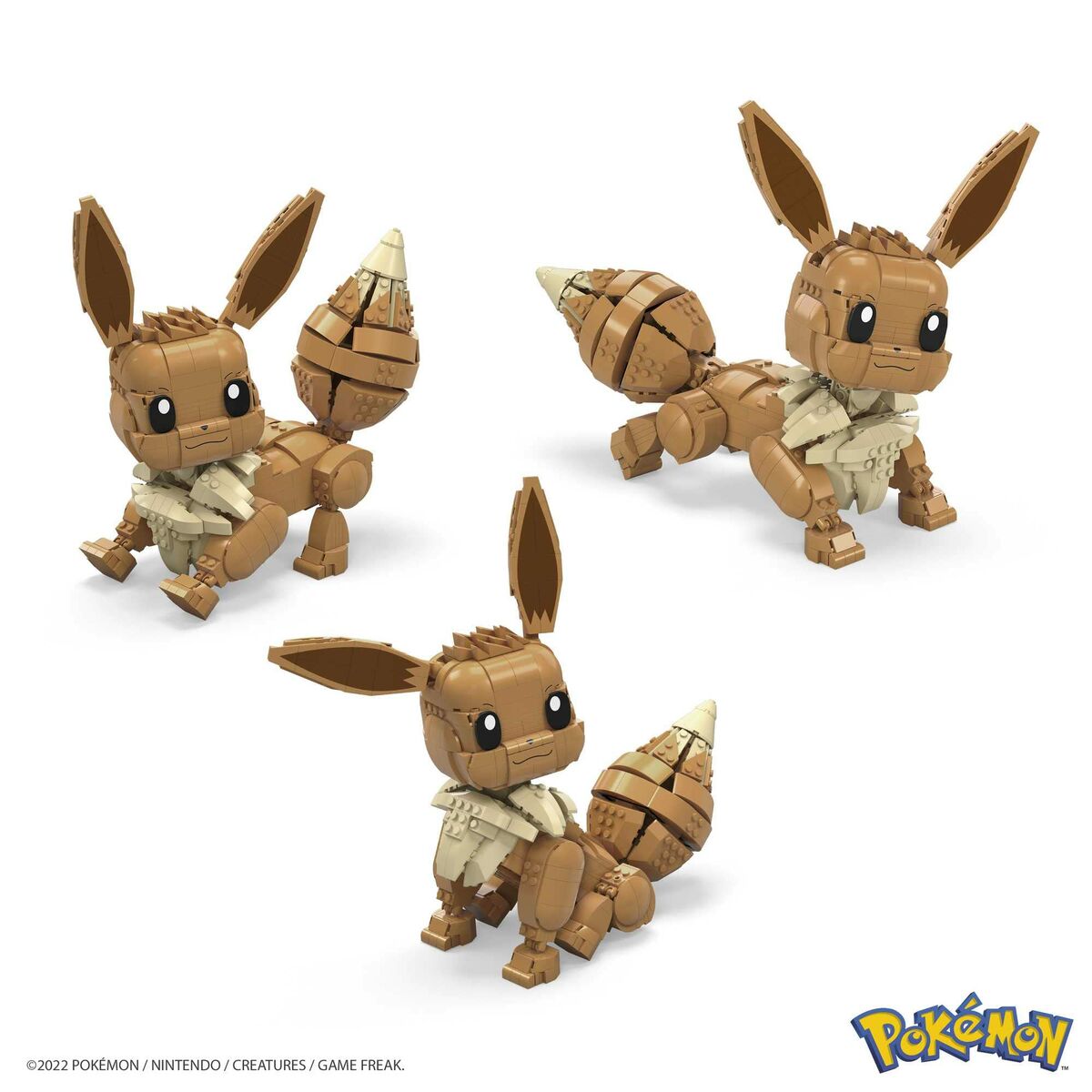 Construction set Pokémon Pokemon Eevee Giant Multicolour-4