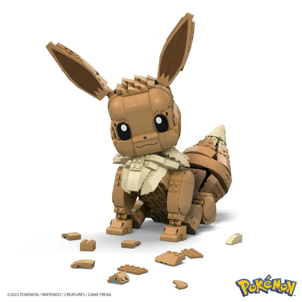 Construction set Pokémon Pokemon Eevee Giant Multicolour-3