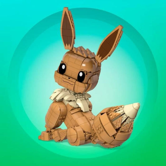 Construction set Pokémon Pokemon Eevee Giant Multicolour-10