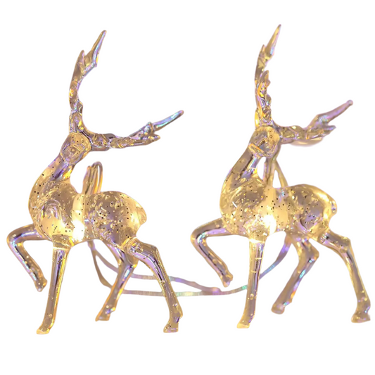 1.5M 10-LED Christmas Reindeer String Lights – Festive Fairy Garland-0