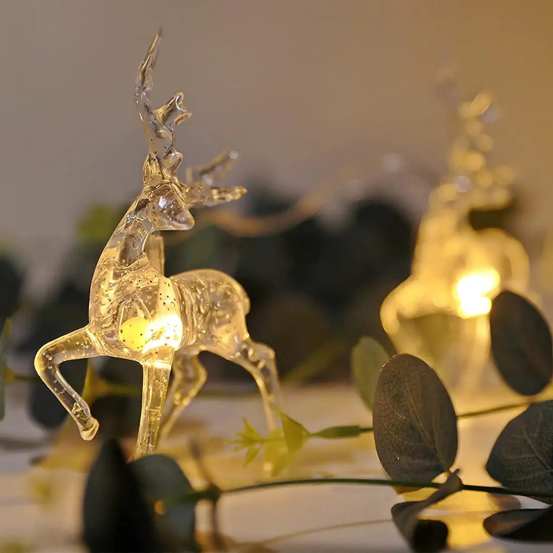 1.5M 10-LED Christmas Reindeer String Lights – Festive Fairy Garland-3