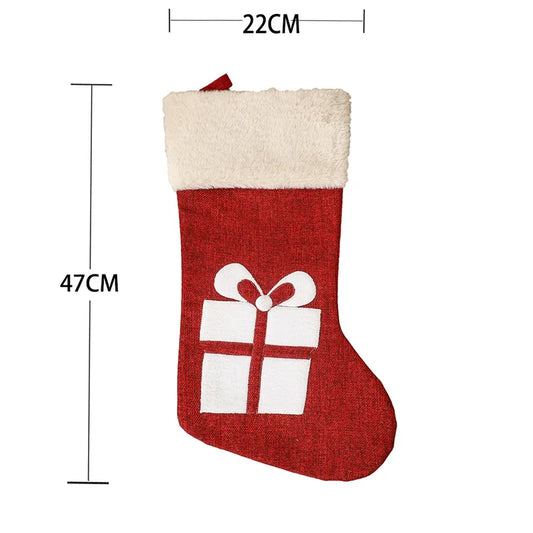 NNEOBA Christmas Stockings Reindeer Tree Holiday Decor Set (12 PCS)-1