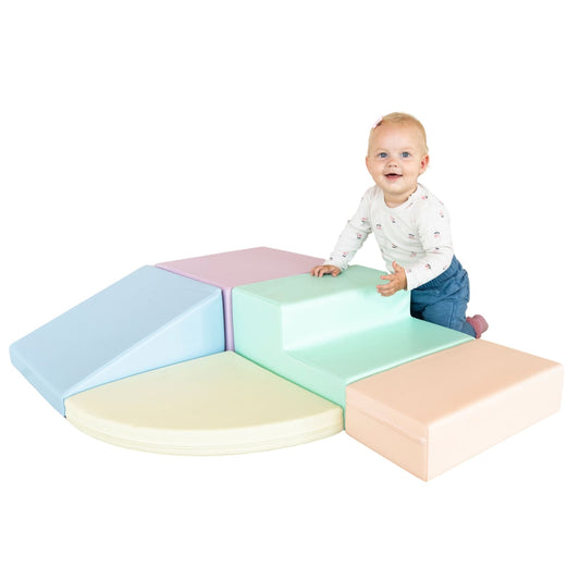 Soft Play Foam Block Set - Corner Climber-0