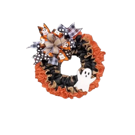 Spooky Specter Strand: Halloween Ribbon Garland-1