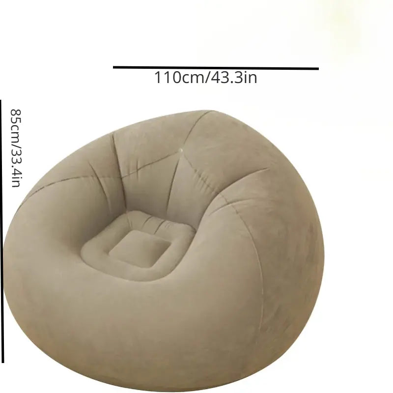 Relax in style with the ultimate comfort of a Beanless Inflatable Chair Air Sofa-3
