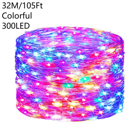 Solar String Lights - 1-Pack Copper Wire Fairy Lights-1