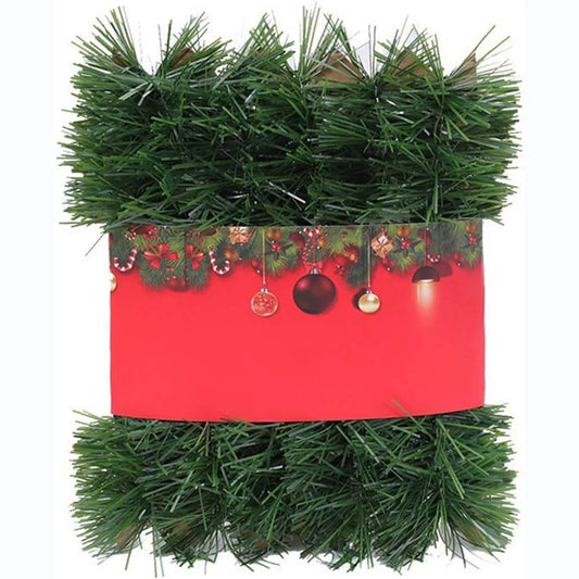 Christmas Greenery Tinsel Garland for Tree & Decor-0
