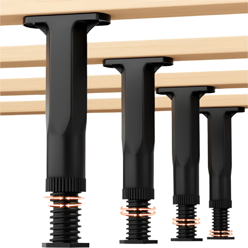 Adjustable Bed Frame Support Legs (4 Pack)-0