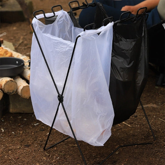 Camping Folding Trash Rack Portable Garbage Holder-1