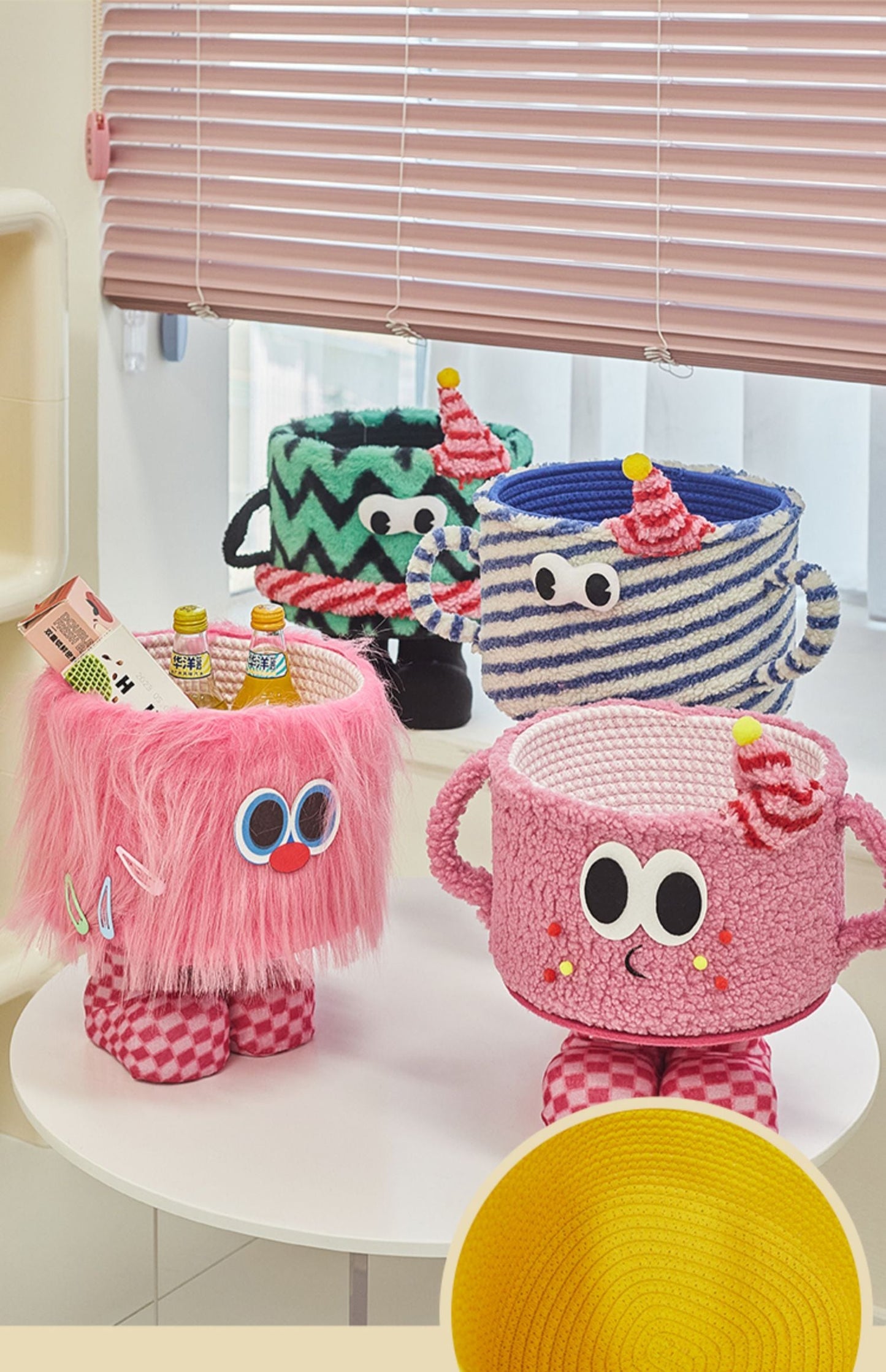 Little Monsters Storage Basket-1
