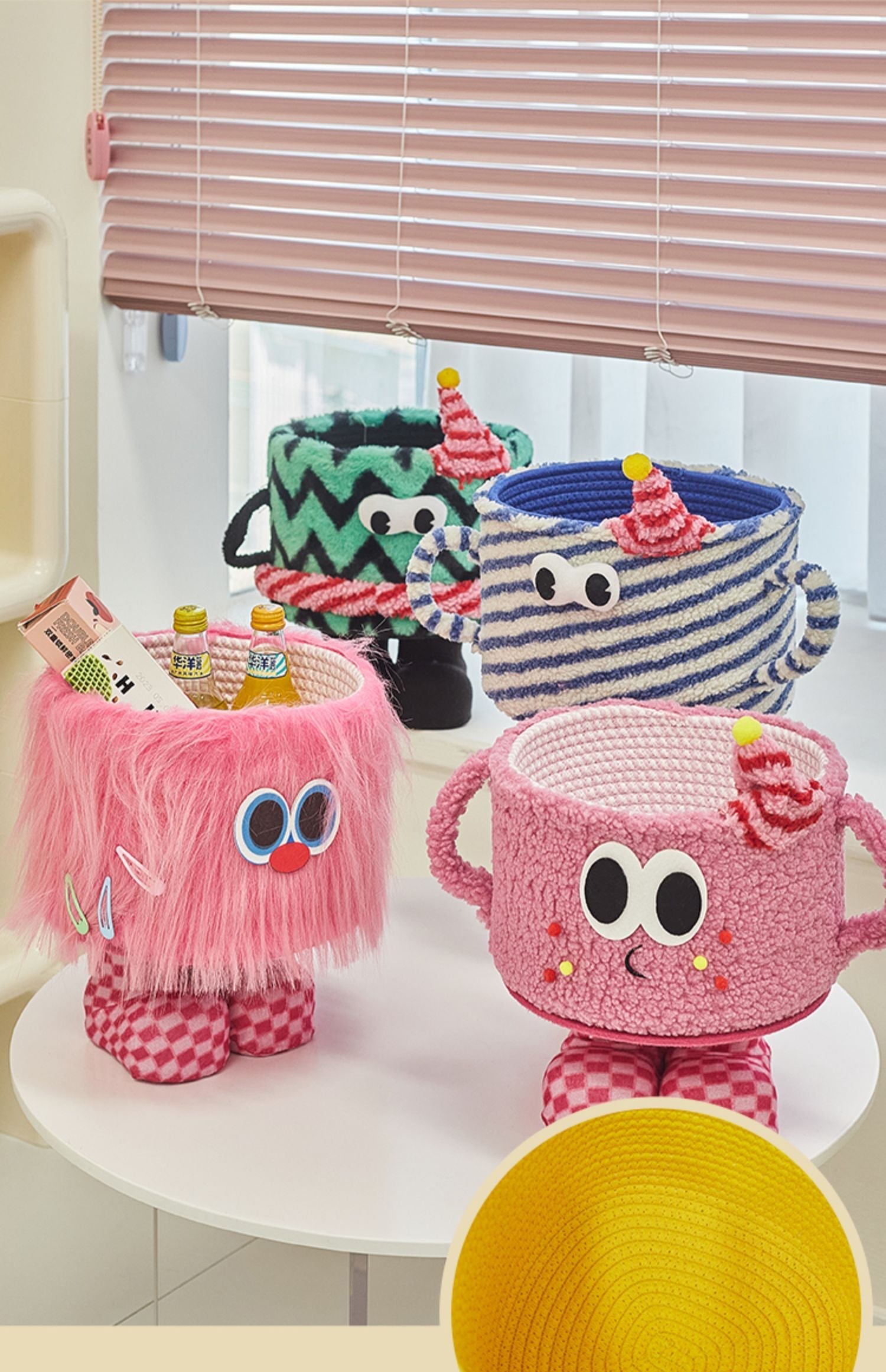 Little Monsters Storage Basket-1