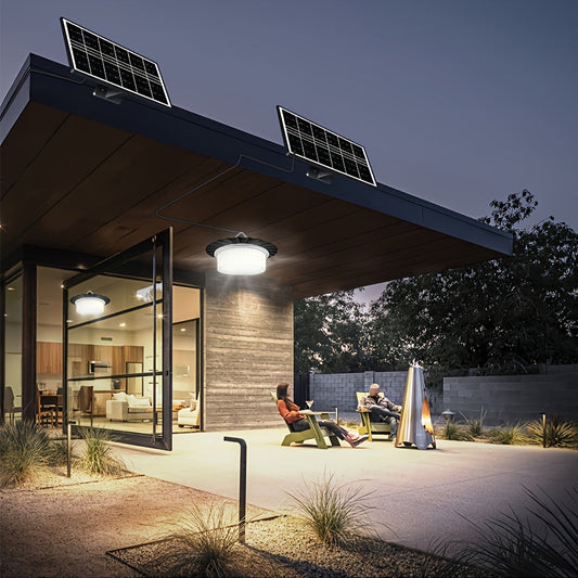 Solar Pendant Light with Motion Sensor-1