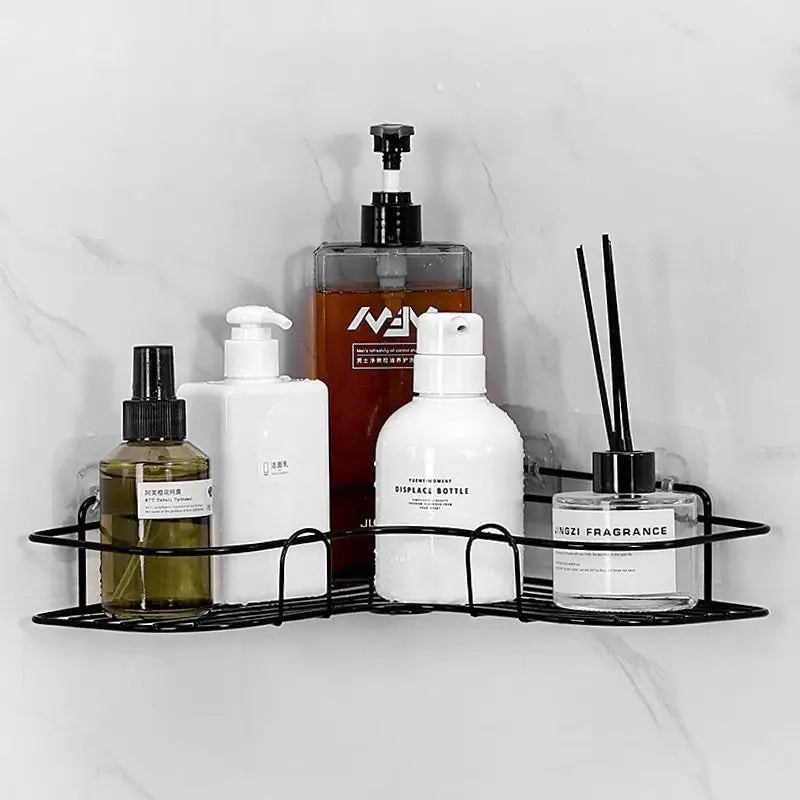 Non-Perforated Triangle Bathroom Shelf-1