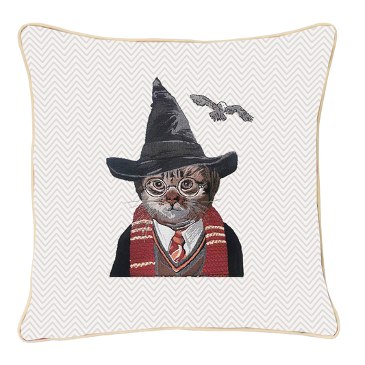 Magical Cat - Cushion Cover 45cm*45cm-0