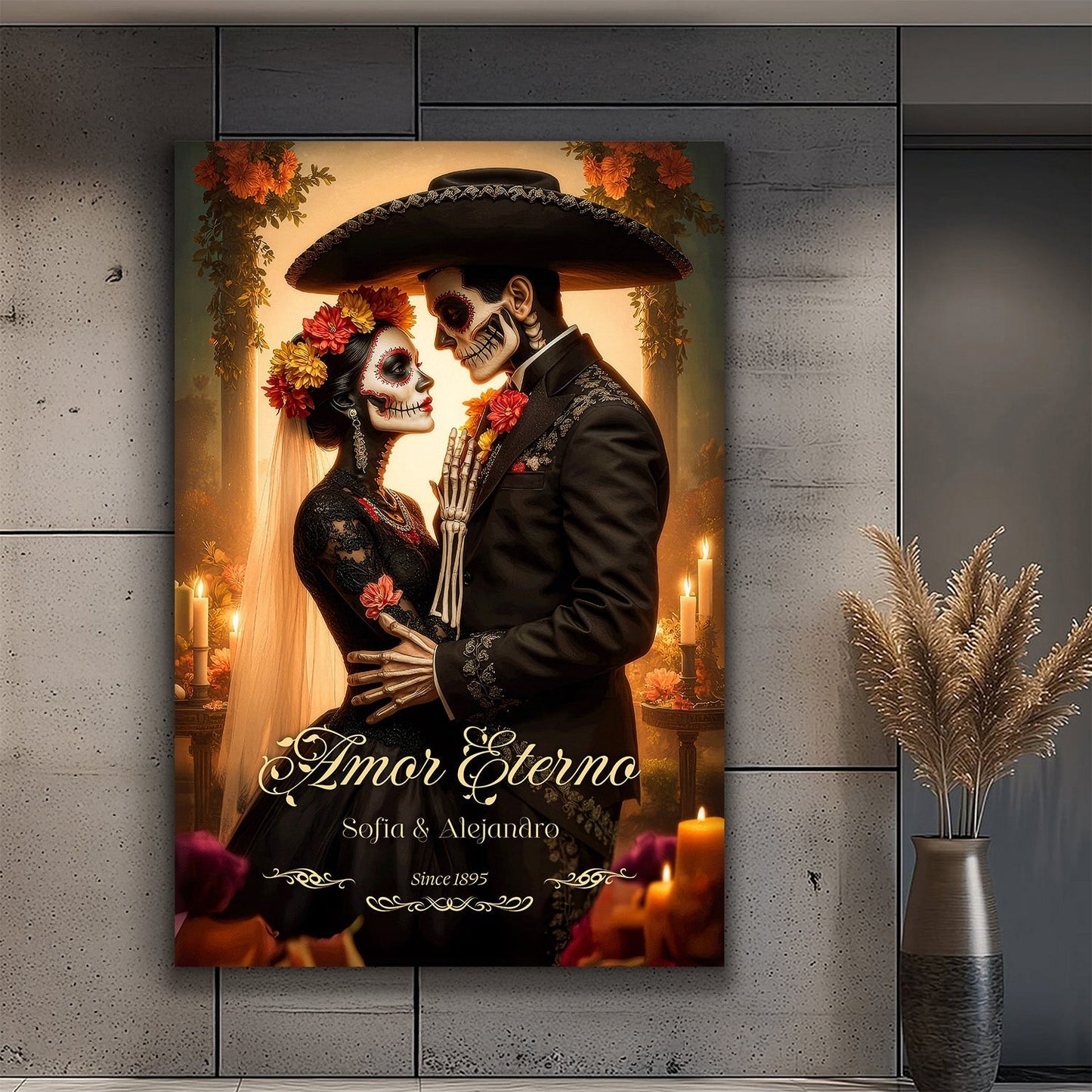 Personalized Eternal Love Halloween Sign-0