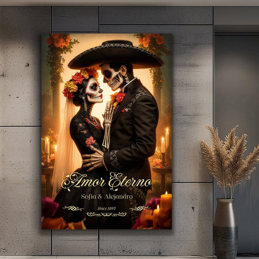 Personalized Eternal Love Halloween Sign-0