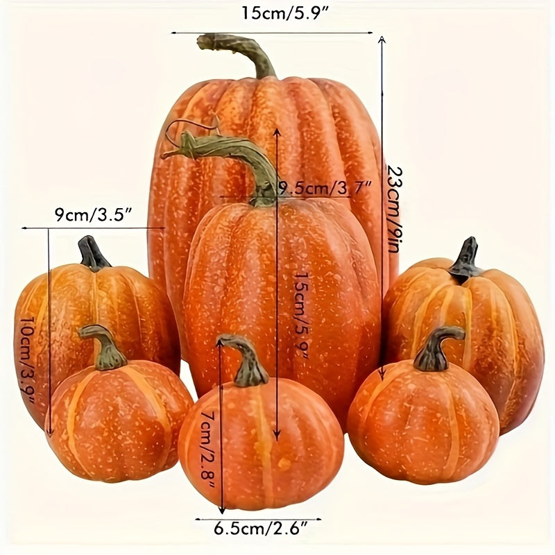 Halloween Pumpkin Decoration Set (7pcs)-2