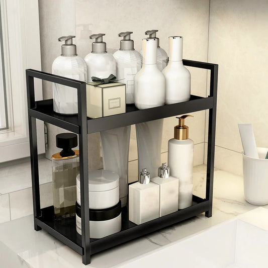 2-Tier Multifunctional Countertop Storage Rack-1