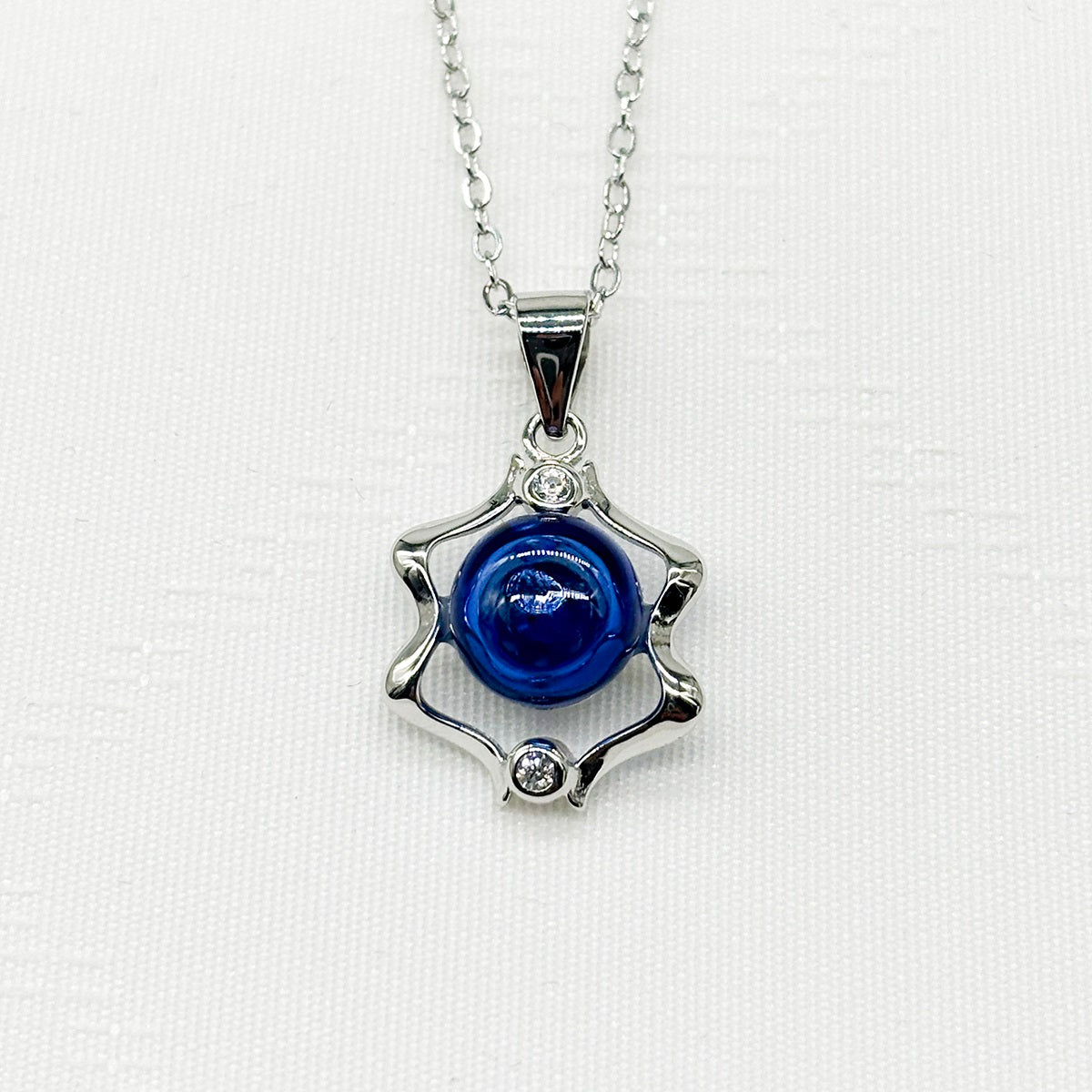 Sterling Silver Zodiac Aroma Necklace - Gemini May - June | Perfect Birthday Gift | Energy & Healing | Diffuse on the go-2