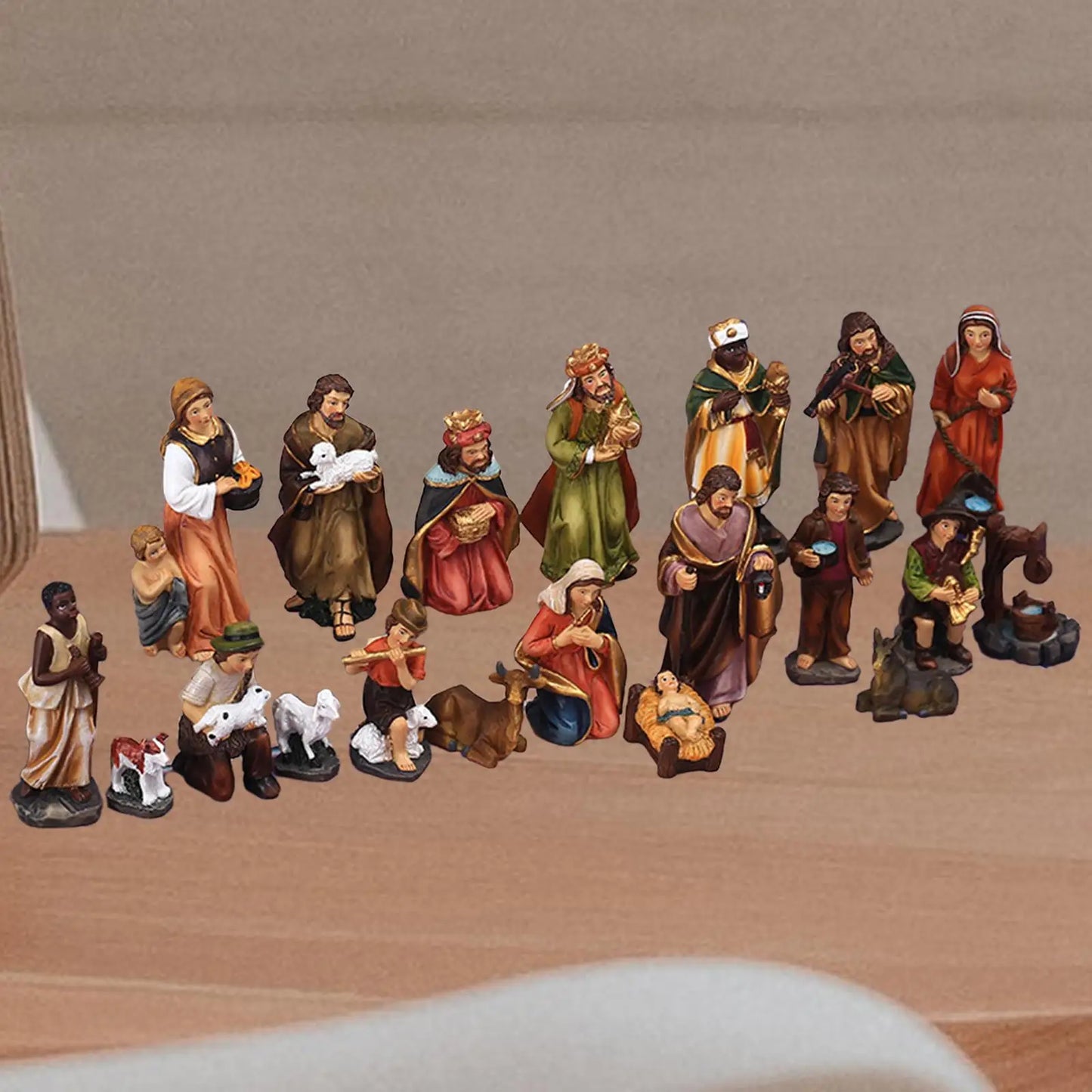 20-Piece Christmas Nativity Scene Figurine Set-1