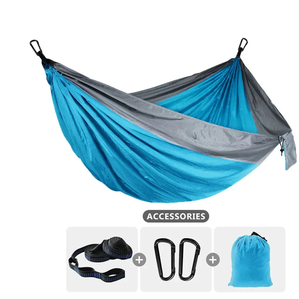 Lightweight Camping Hammock with Tree Straps for Travel-1