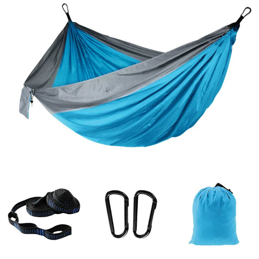 Lightweight Camping Hammock with Tree Straps for Travel-0