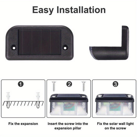 Solar LED Deck Lights Outdoor Auto Sensor (20pcs)-1