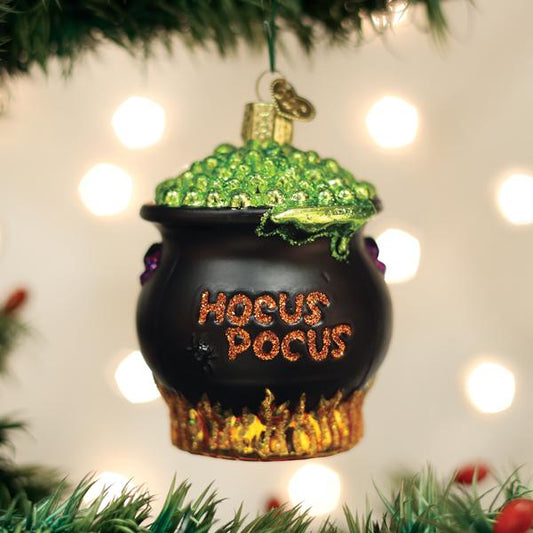 Halloween Cauldron Ornament-0