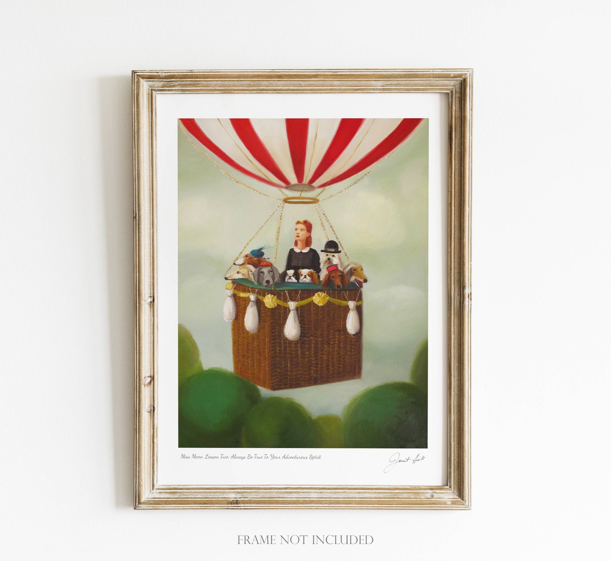 Miss Moon Lesson Two Art Print- 8.5 "X 11"-0