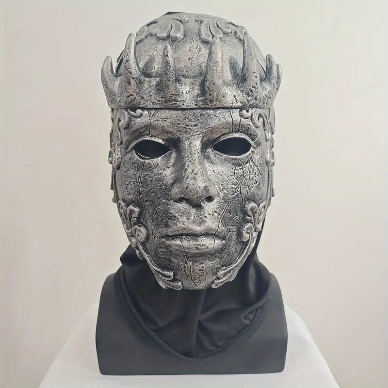 The Phantom Monarch: Regal Halloween Masquerade Mask-3