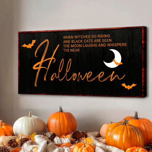 When Witches Halloween Wall Sign-1