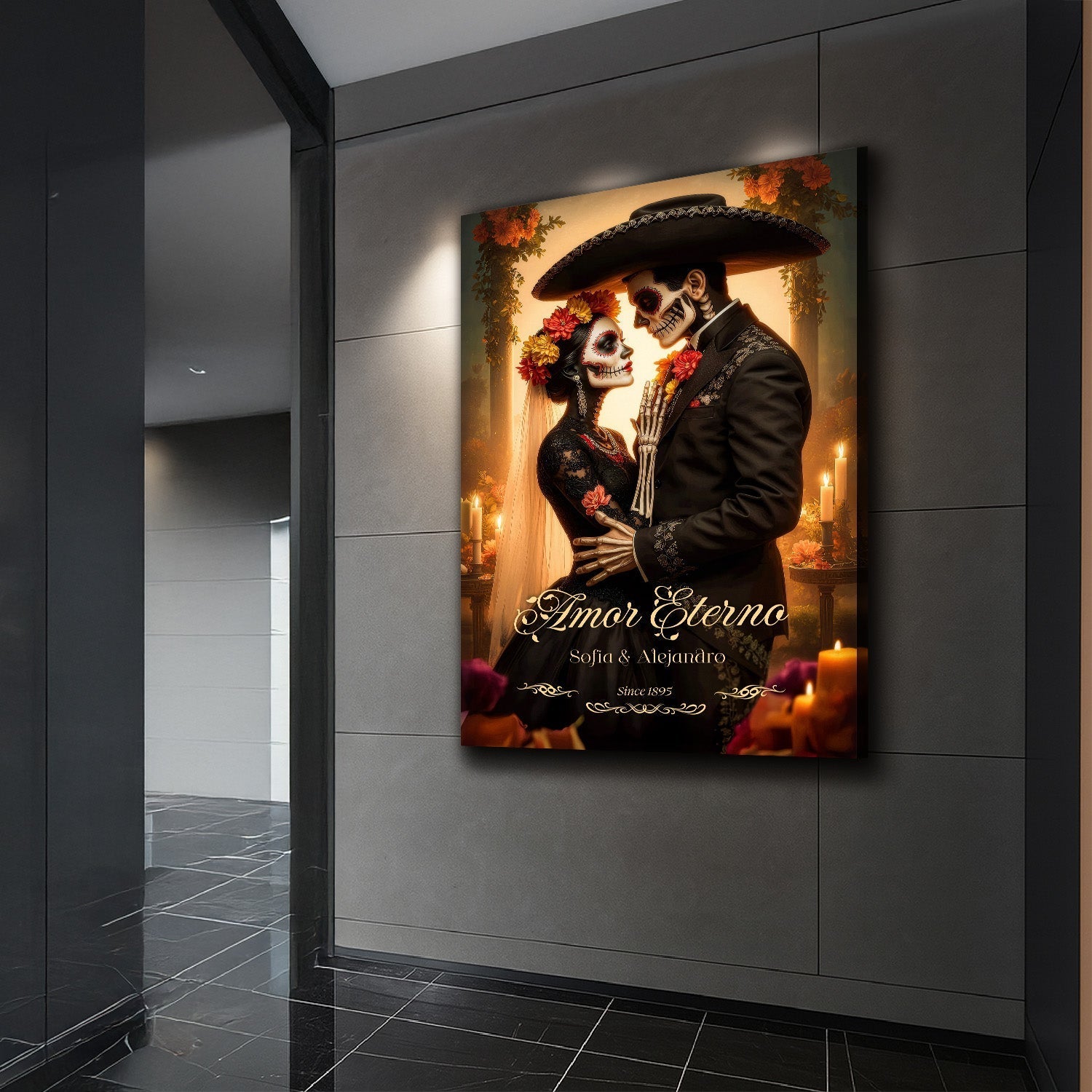 Personalized Eternal Love Halloween Sign-1