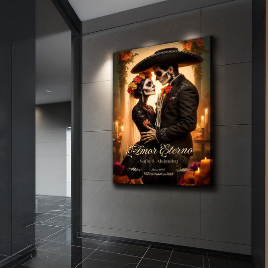 Personalized Eternal Love Halloween Sign-1